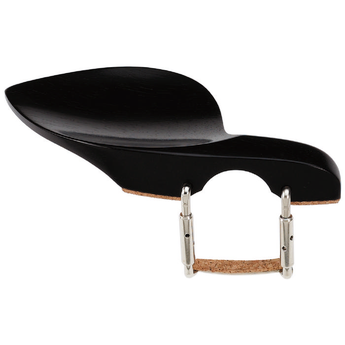 Kinnhalter Guarneri, Ebenholz, Viola, Schlösschen 29 mm