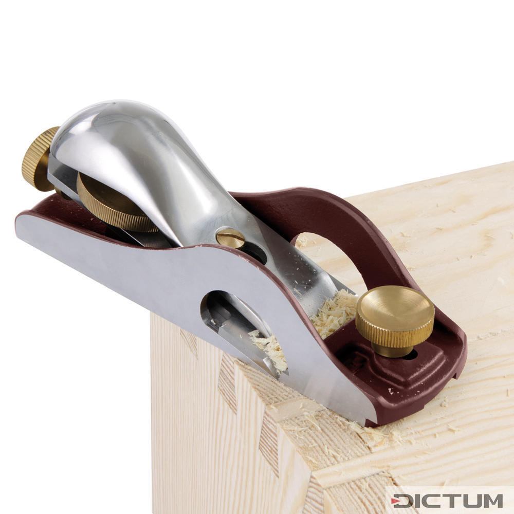 DICTUM® Einhand-Simshobel, verstellbares Hobelmaul, SK4-Eisen