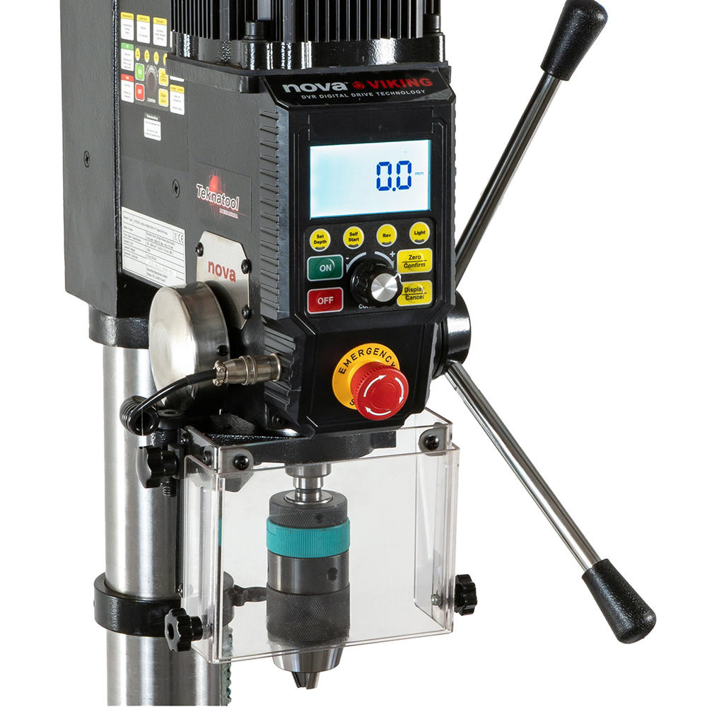 Teknatool Nova Viking DVR Column Drill Press, 16 Inch