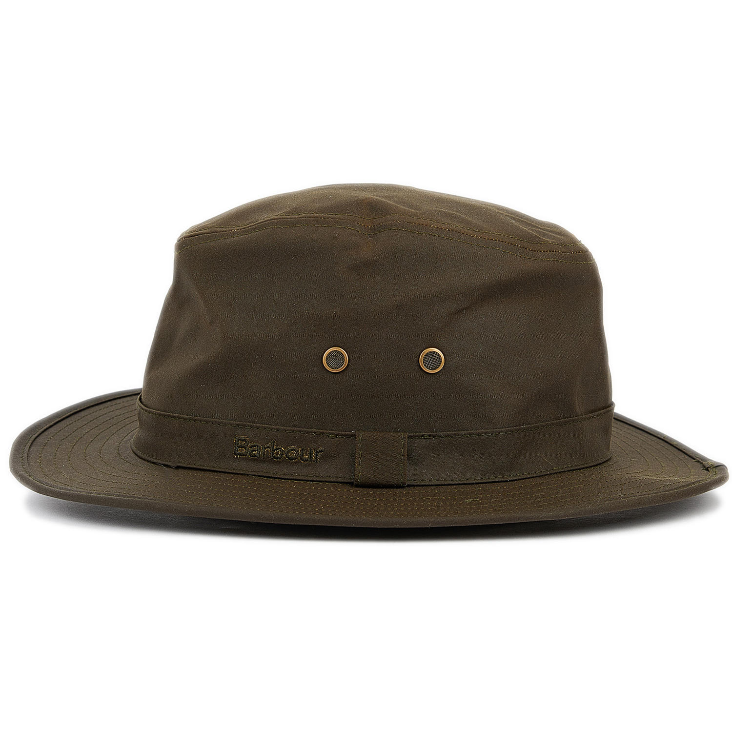 Chapeau Safari ciré Barbour » Dawson « olive XL 825794/XL