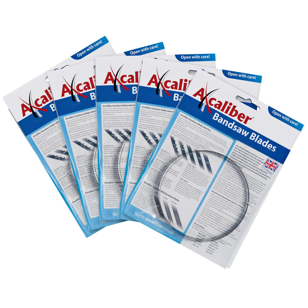 Axcaliber® Bandsägeblätter, 1790 mm, 5-teiliges Set