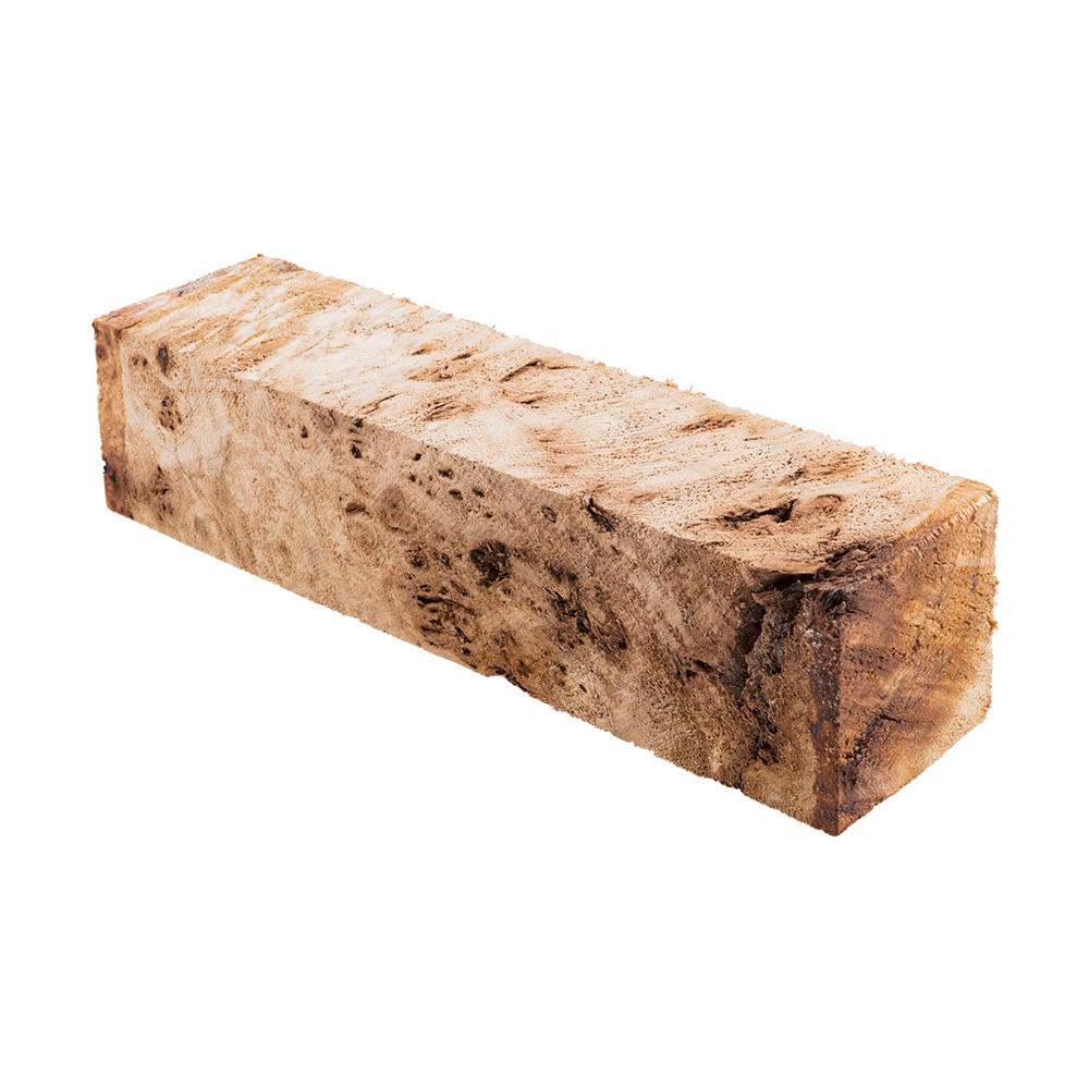 Peuplier veiné, 280 x 70 x 70 mm