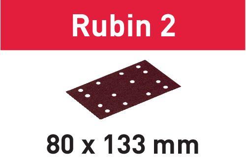 Festool Schleifmittel Rubin 2 80x133 P80 RU/50