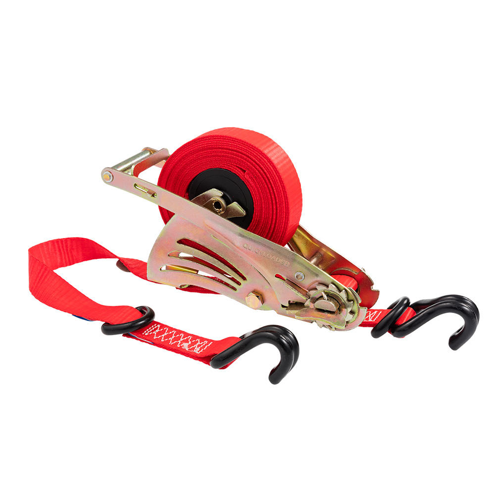 Sangle d'arrimage QUICKLOADER® avec mécanisme d'enroulement, 800 kg, 4,2 m/2 p. Sangle d'arrimage QUICKLOADER® avec mécanisme d'enroulement, 800 kg, 4,2 m/2 p.