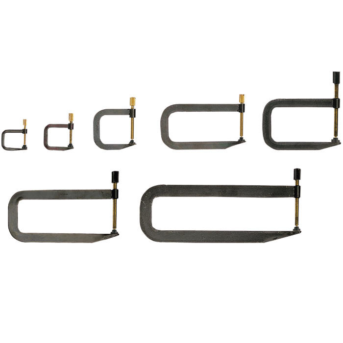 Herdim® Handgeschmiedete Reparaturzwingen, Satz, 7-teilig