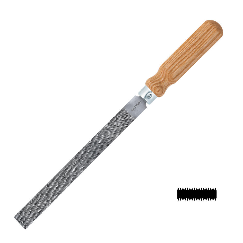 DICTUM® »Ultra« Precision Rasp, Flat, with Handle, Cut 10, Cut Length 200 mm