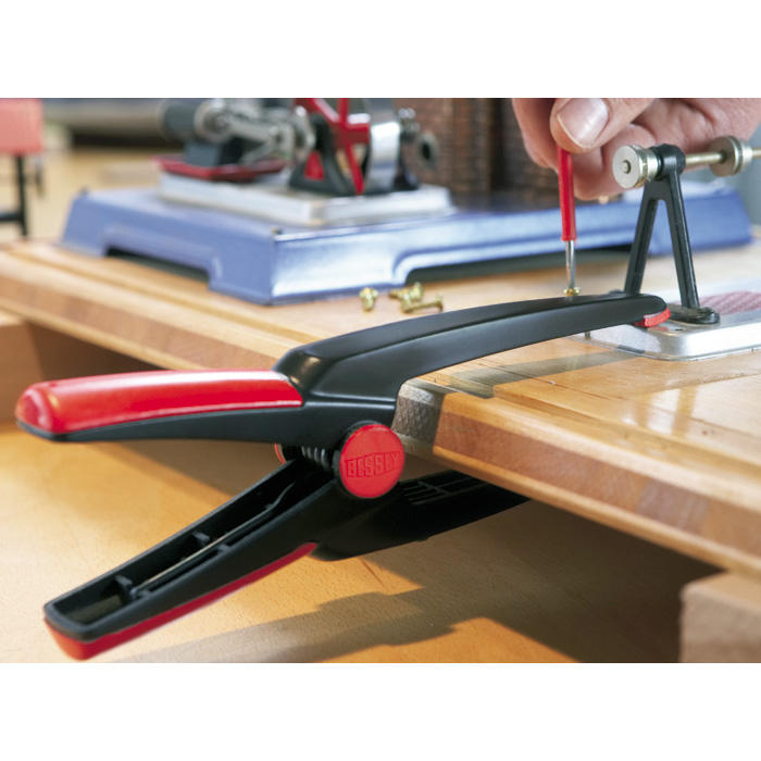 Bessey® Clippix Needle Nose Spring Clamp, Throat Depth 110 mm, Capacity 70 mm