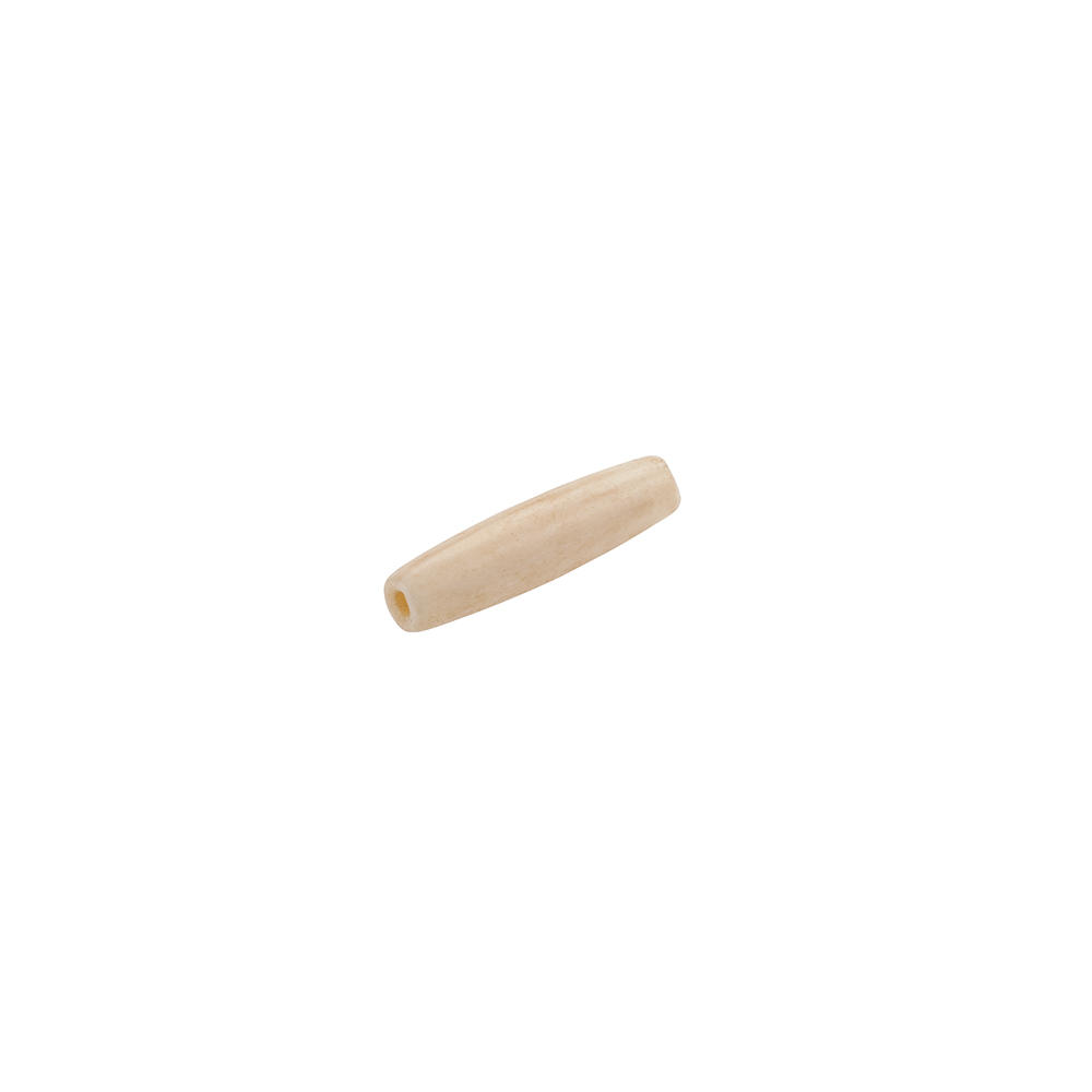 Perles en os  » Hairpipe «, couleur naturelle, 22 mm, 10 pièces