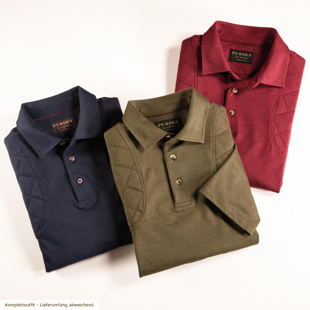 Purdey Men's Padded Sporting Polo