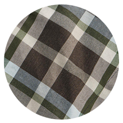 green/brown check