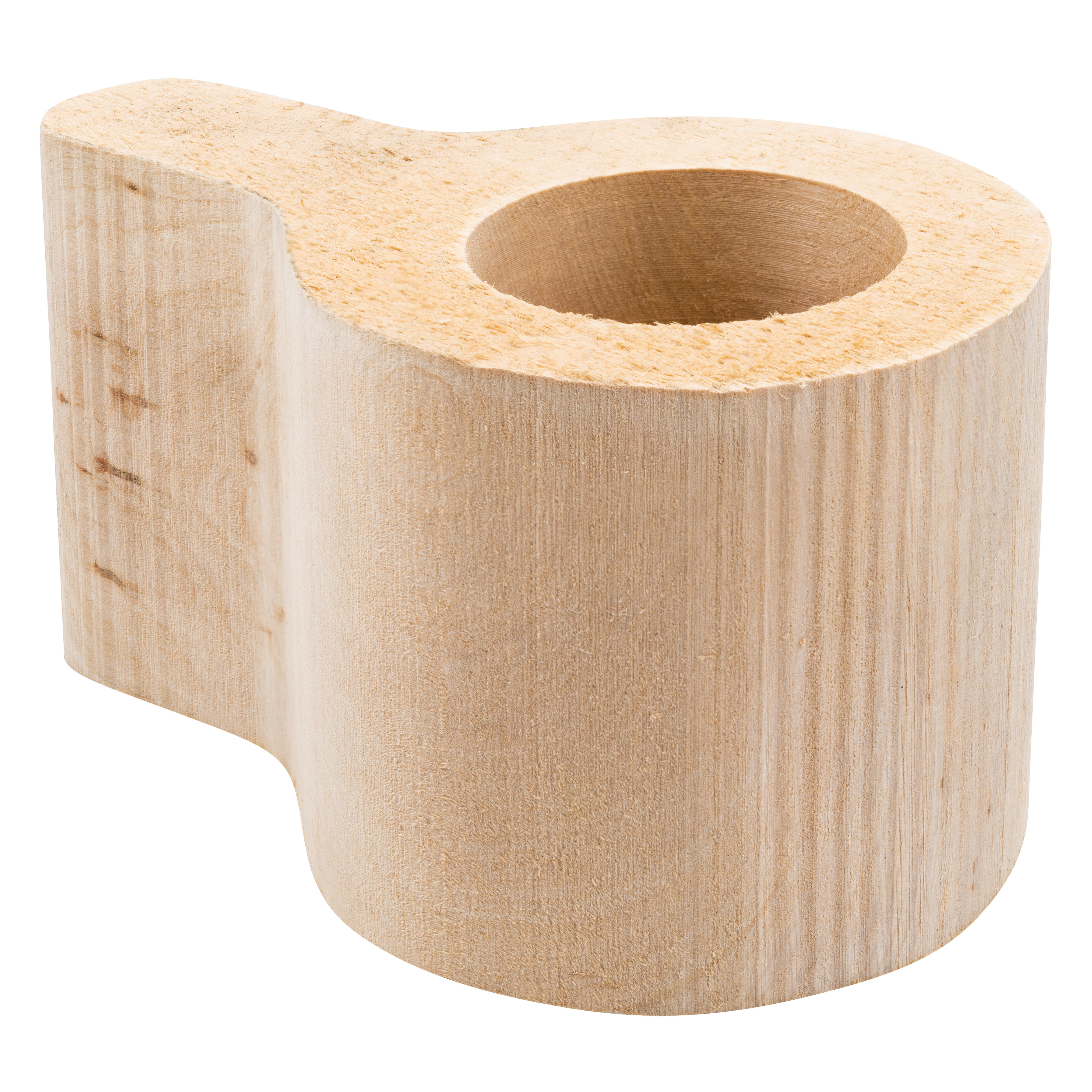 Kuksa-Rohling, Lindenholz, vorgebohrt