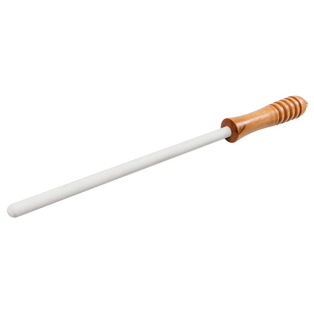 Fusil à aiguiser en céramique Edge Pro, manche en bois, grain 1200