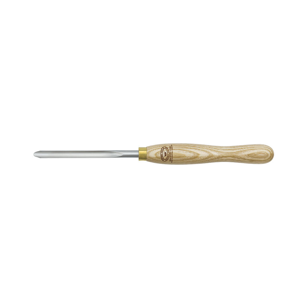 Crown® »English-style« Spindle Gouge, Oiled Handle, Blade Width 9 mm