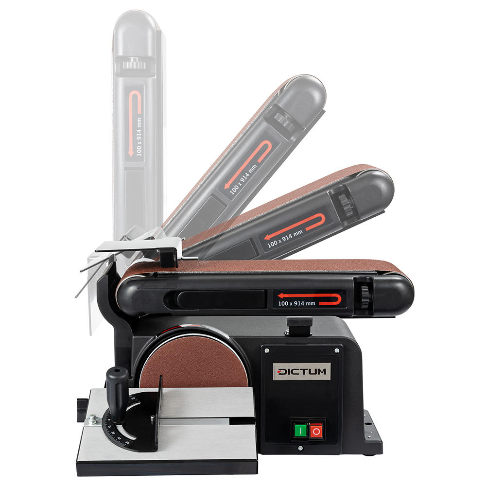 DICTUM® Band- und Tellerschleifer BTS 100/150