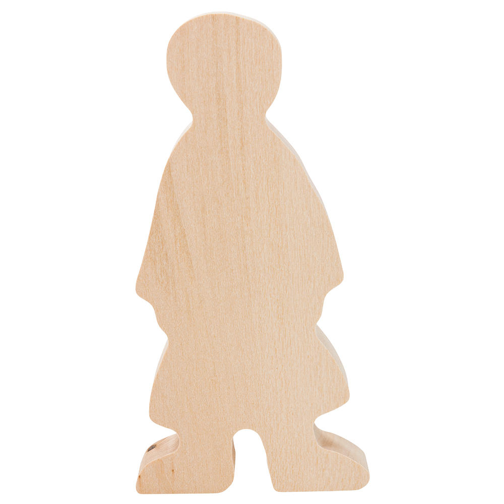 Ébauche à sculpter, bois de tilleul, » Fille «