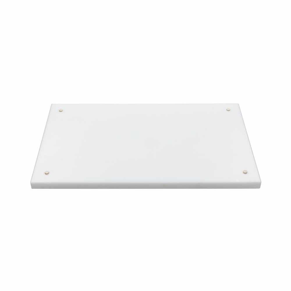Professional Cutting Board with Sap Groove and Rubber Feet, 500 × 300 × 30 mm