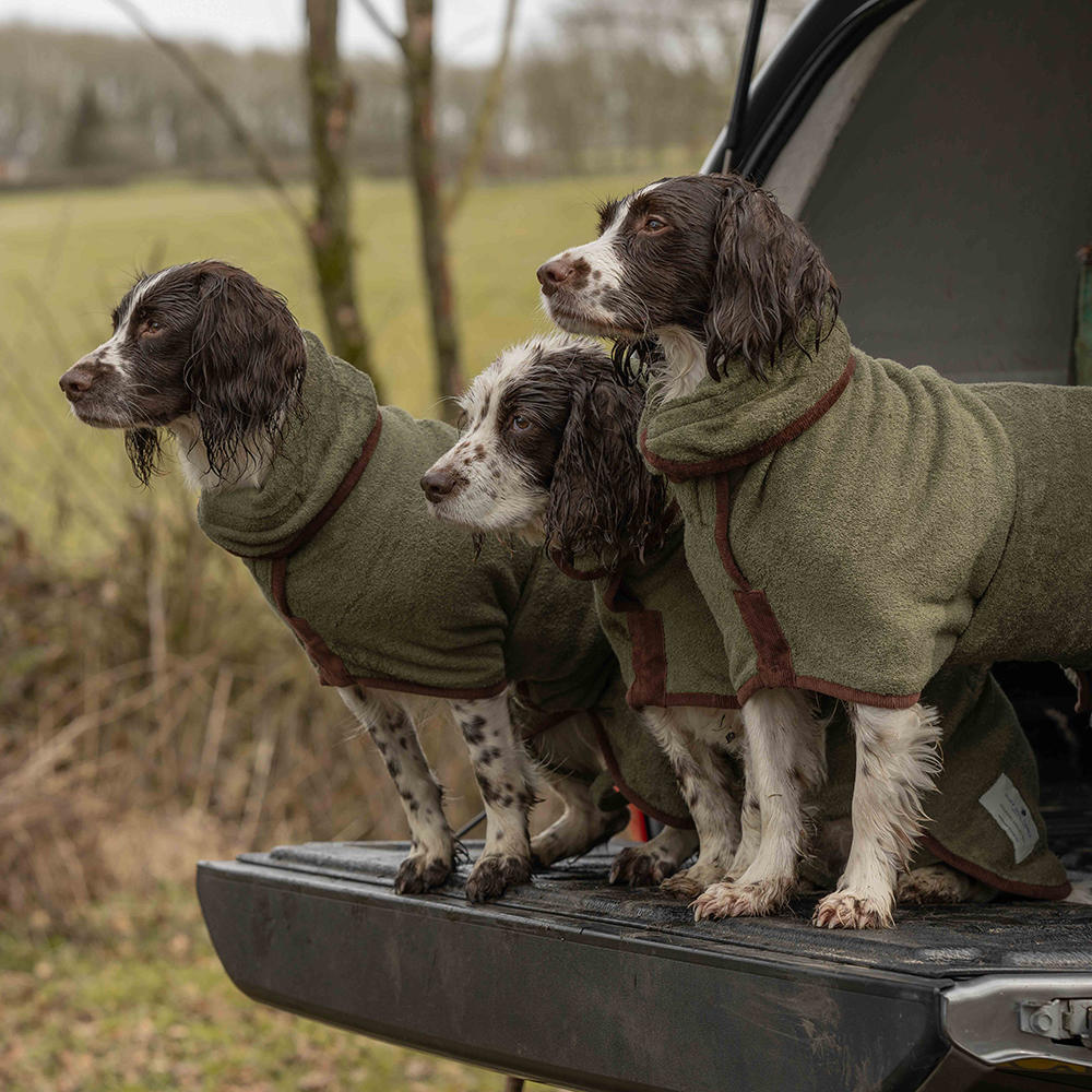 Dog Drying Coat, Country Collection