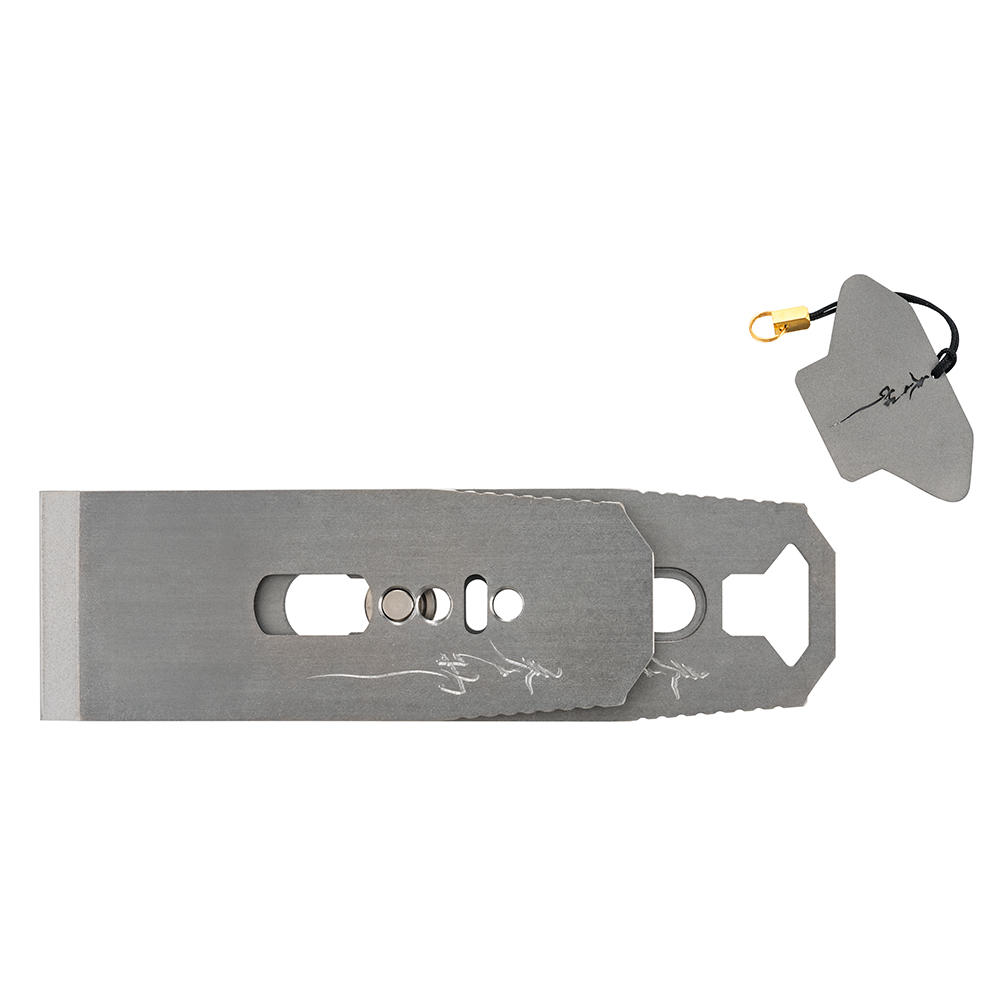 Fer de rabot en titane Zen-Wu®, acier Magnacut laminé, 51 mm, avec contre-fer