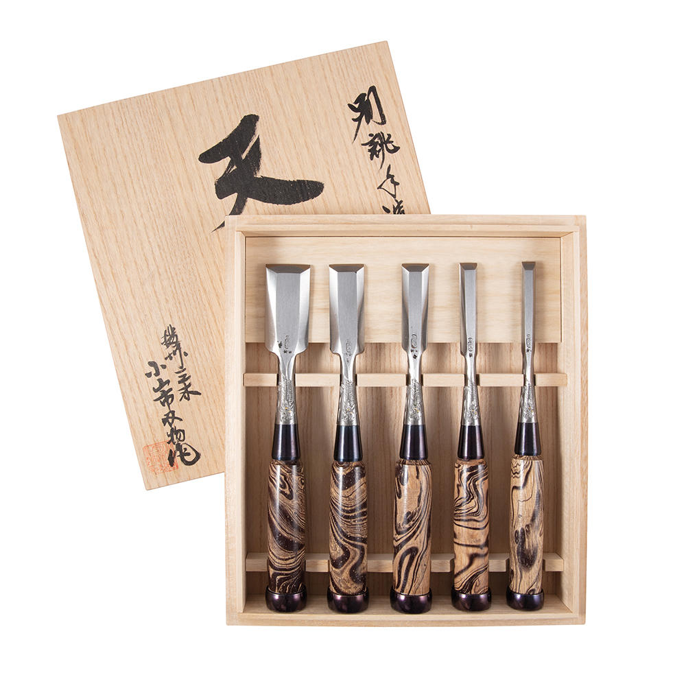 Set di scalpelli Koyamaichi Ryu Nomi, 5 pezzi