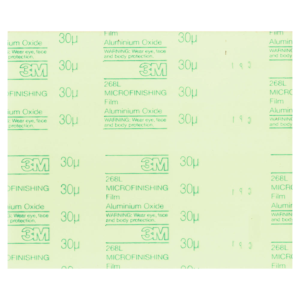 Foglio in film per microfinitura 3M™ Stikit™, 30 micron, 230 x 280 mm, 1 pezzo