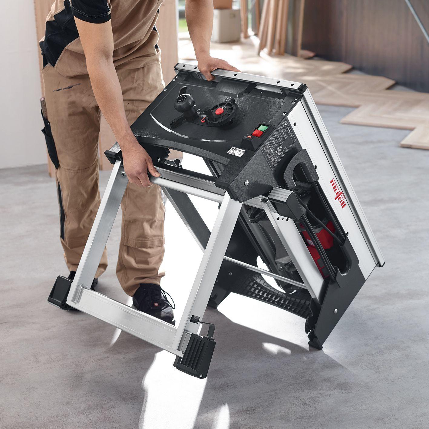 OFFERTA: MAFELL ERIKA 85 EC+ carrello, tavolo add., binario di supp., Cleanbox
