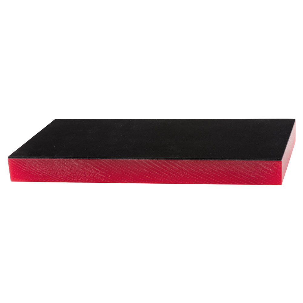 Blocco per lucidatura in acrilico Jende Nanocloth, 0,5 micron, rosso