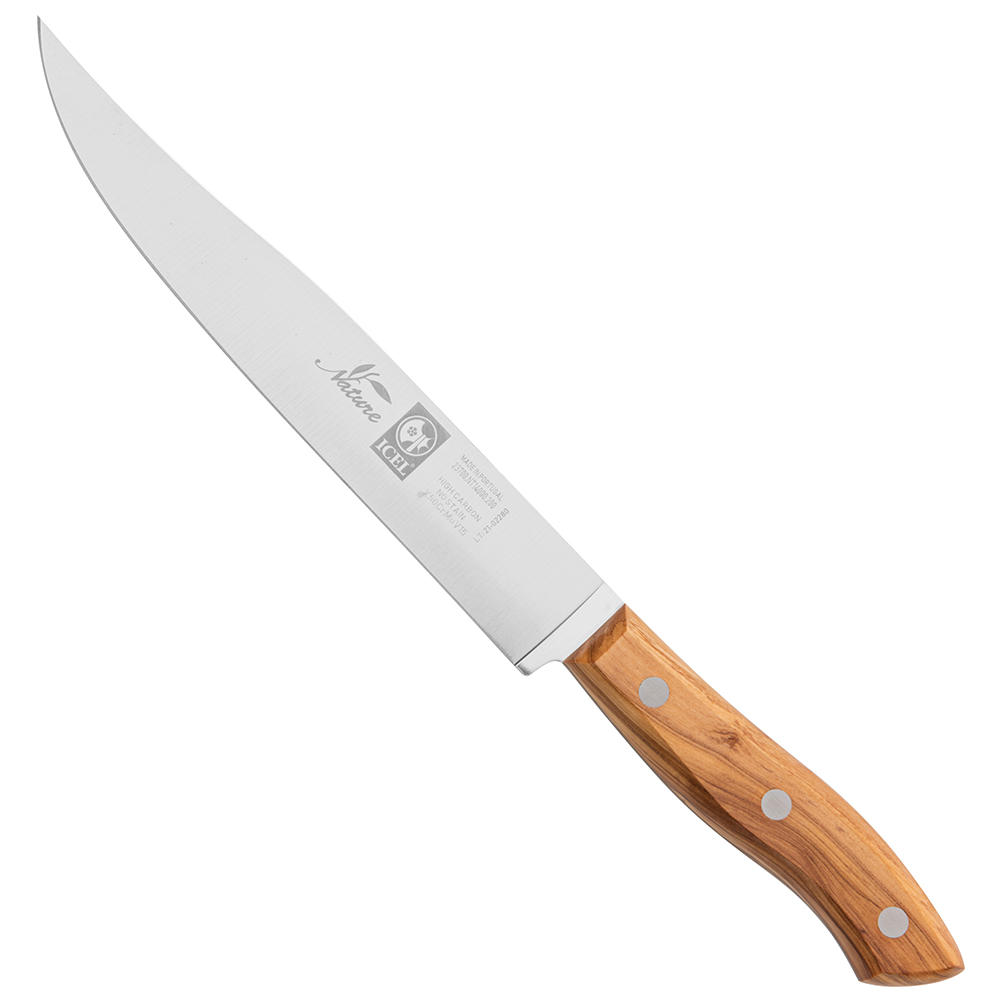 Carving Knife, Olive Wood