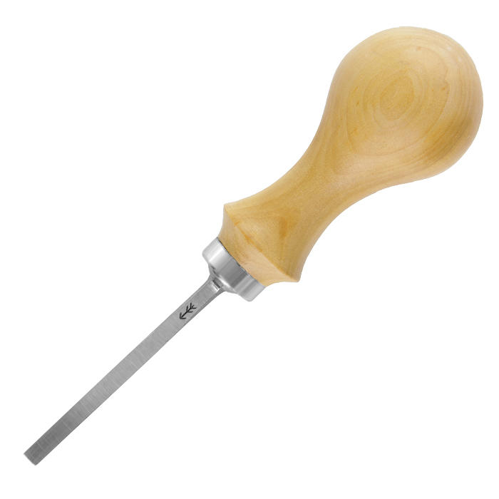 Pfeil® Flat Bow Making Chisel, Blade Width 2 mm