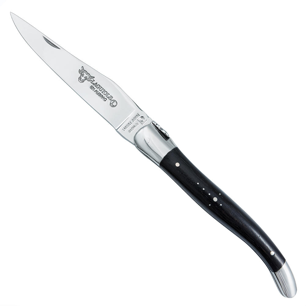 Laguiole Folding Knife, Ebony