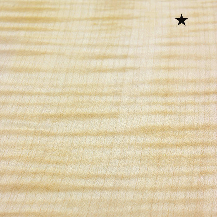 Back, Flamed Maple, Violin, 2-part, Quality *