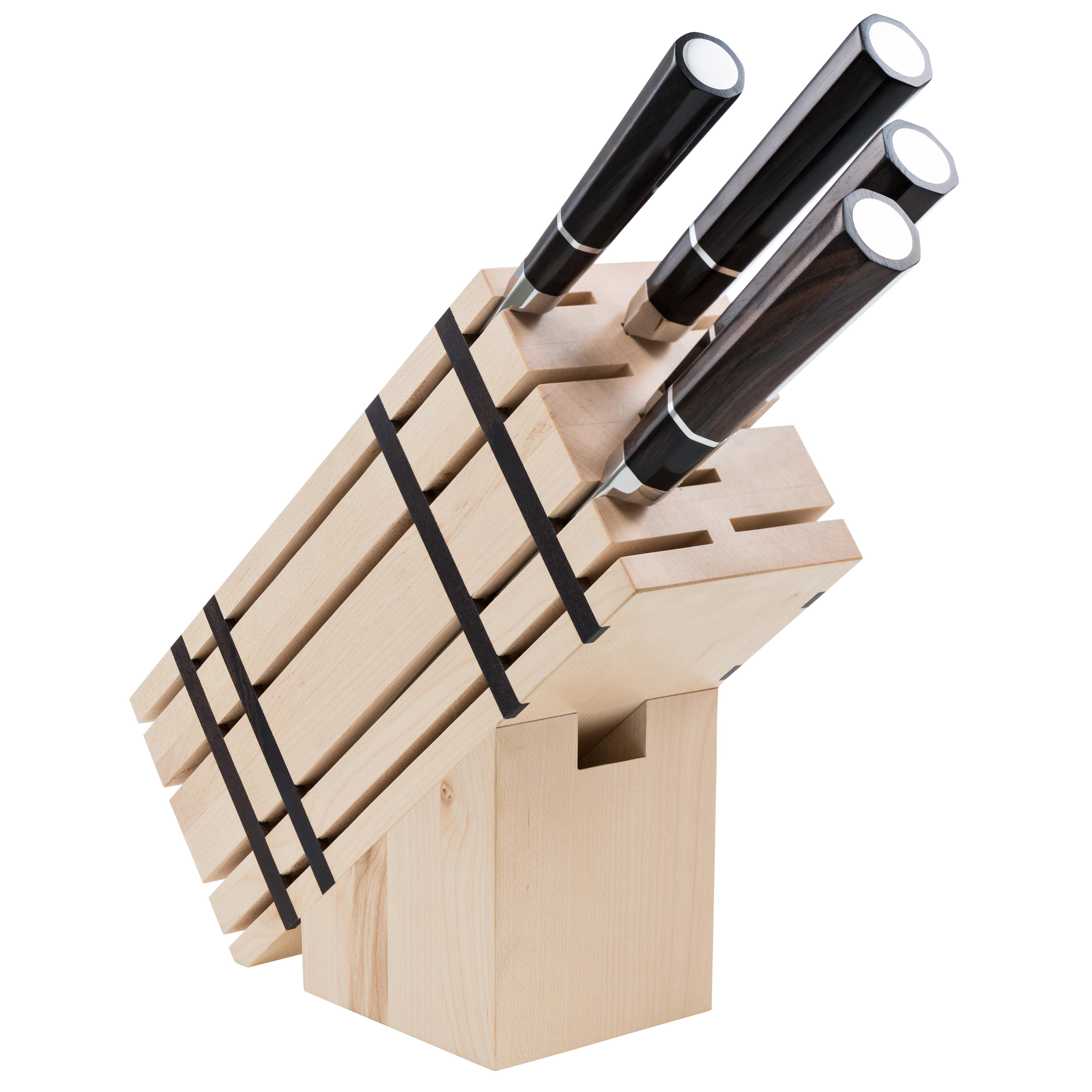 DICTUM® Messerserie »Ebenholz«, Set, 5-teilig
