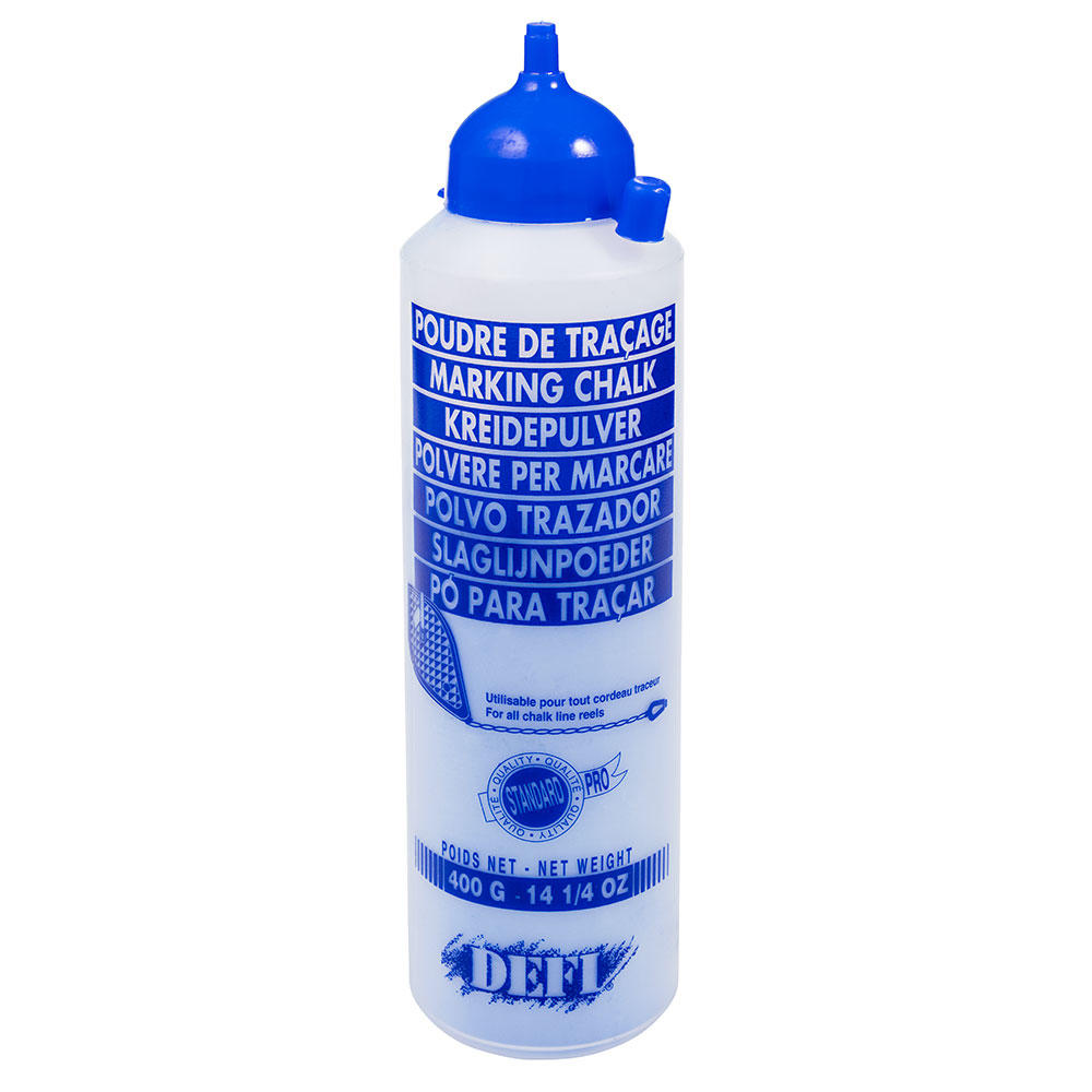 Kreidepulver für Schlagschnur, blau