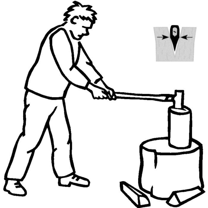 Hache à fendre Gränsfors®