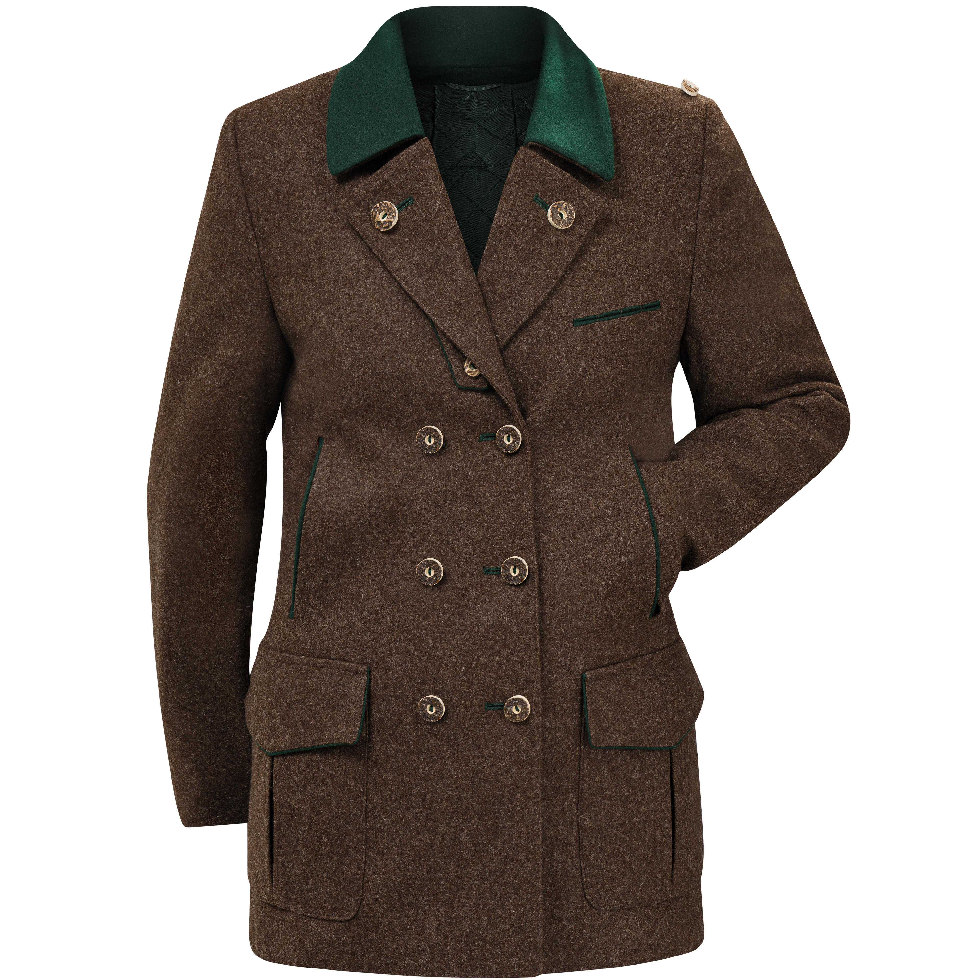 Ladies Hunting Jacket, Dark Brown