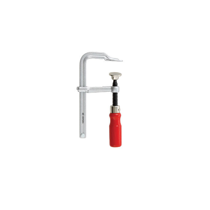 DICTUM® All-Steel Screw Clamp, Jaw Depth 50 mm, Opening 300 mm
