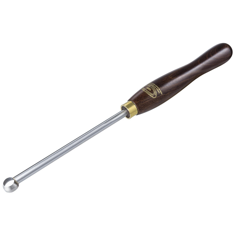 Sgorbie ad anello Crown®, impugnatura di faggio mordenzata