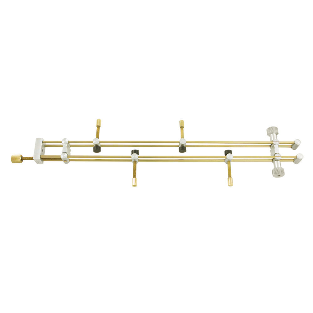 Herdim® Doppelseitige Rissklammer ohne Gummi-Spannbacken, Spannweite 280 mm