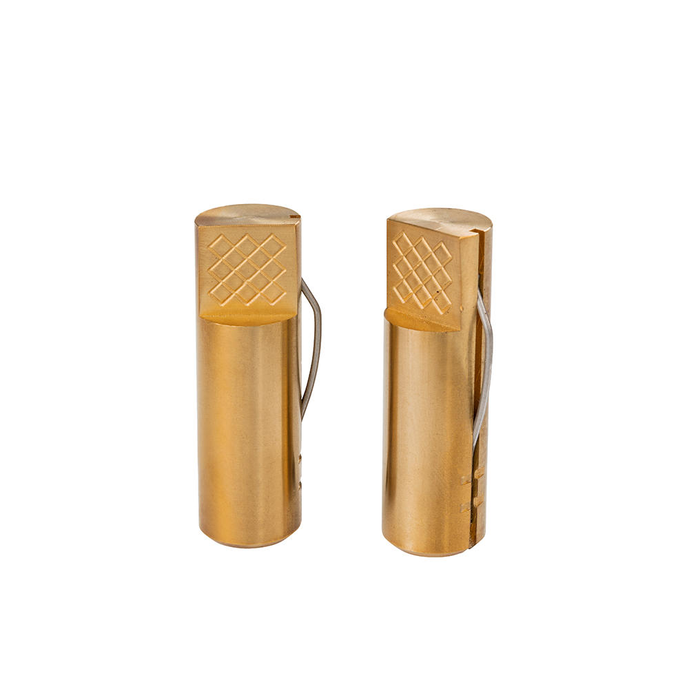 Messing-Bankhaken, 1 Paar, Ø 19 mm, Länge 60 mm