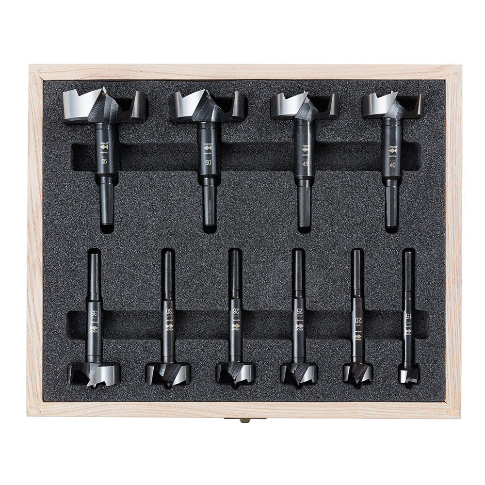 Fisch® Black Shark Forstnerbohrer-Satz, 10-teilig