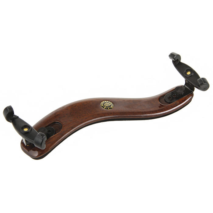 Viva Schulterstütze Professional, Walnuss, schwarze Halter, Violin 4/4 – 3/4