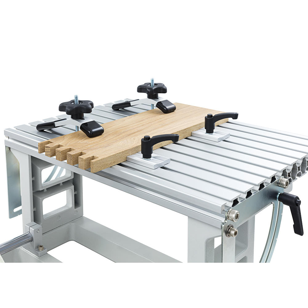 Butée de pièce pour PantoRouter® avec levier de serrage, 2 pièces