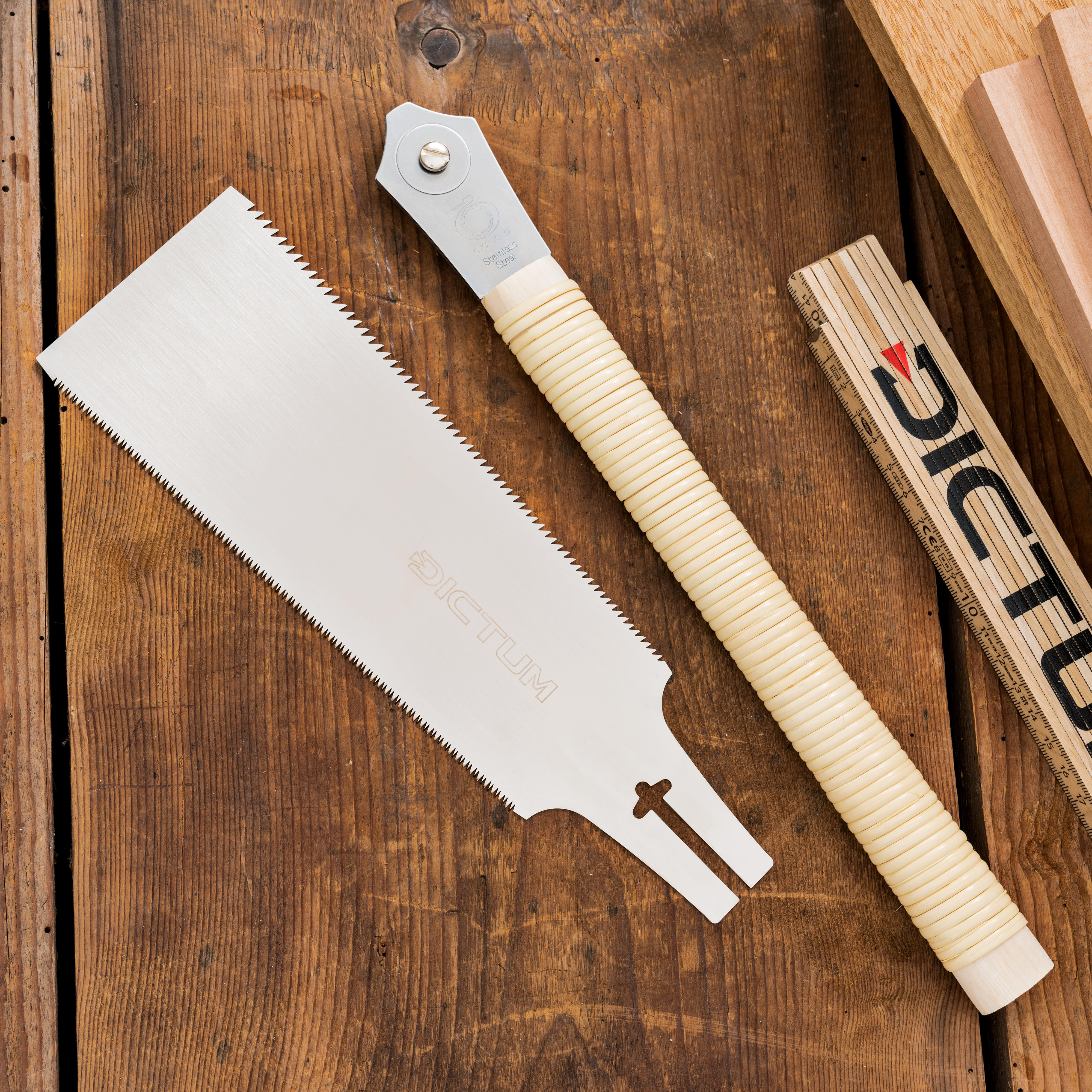 DICTUM® Ryoba Seiun 210, Traditional Grip