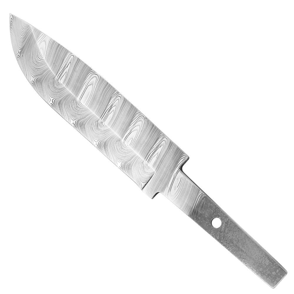Swedish Damascus Blade, Dense Twist™, 95 mm