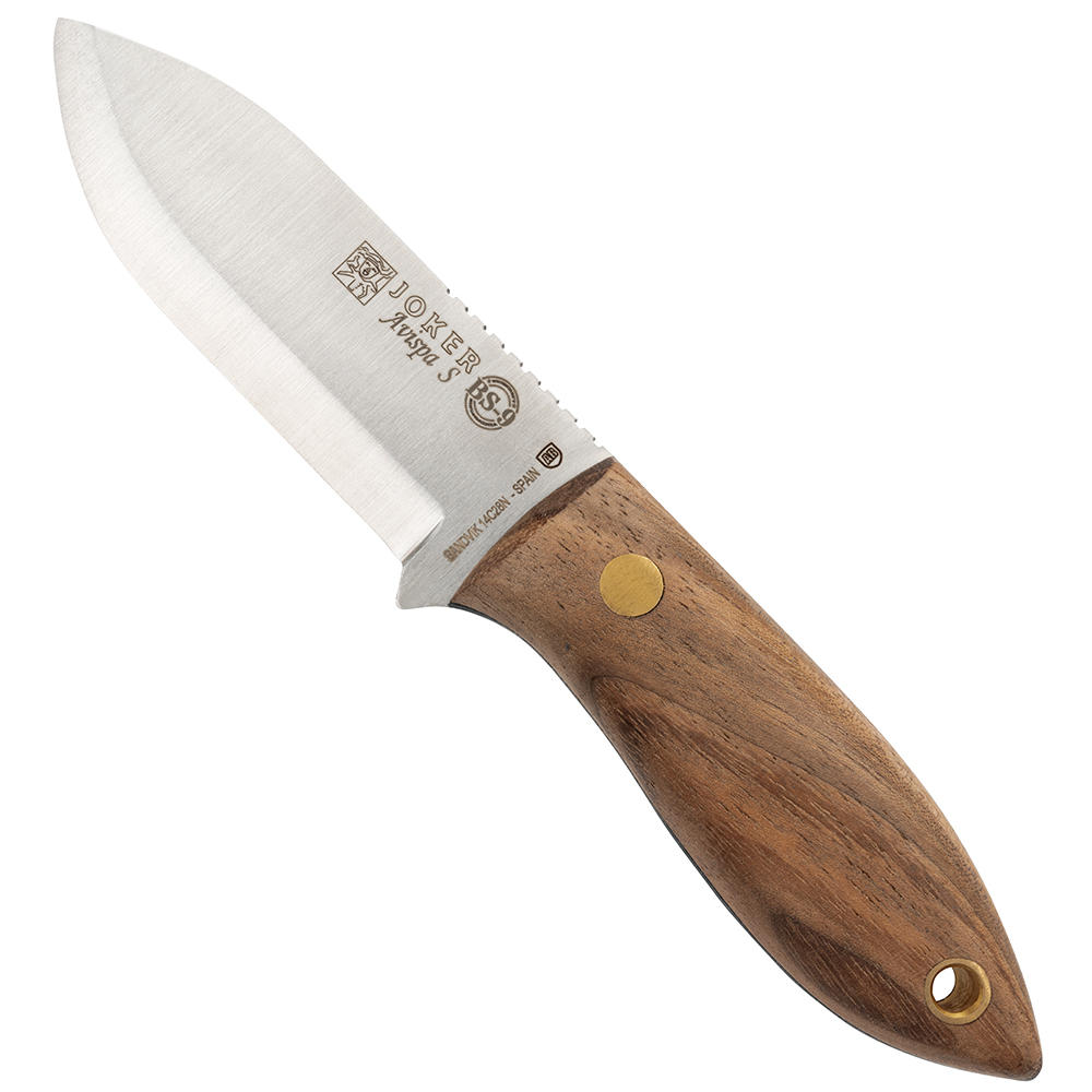 Joker™ »Avispa« Outdoor Knife, Walnut