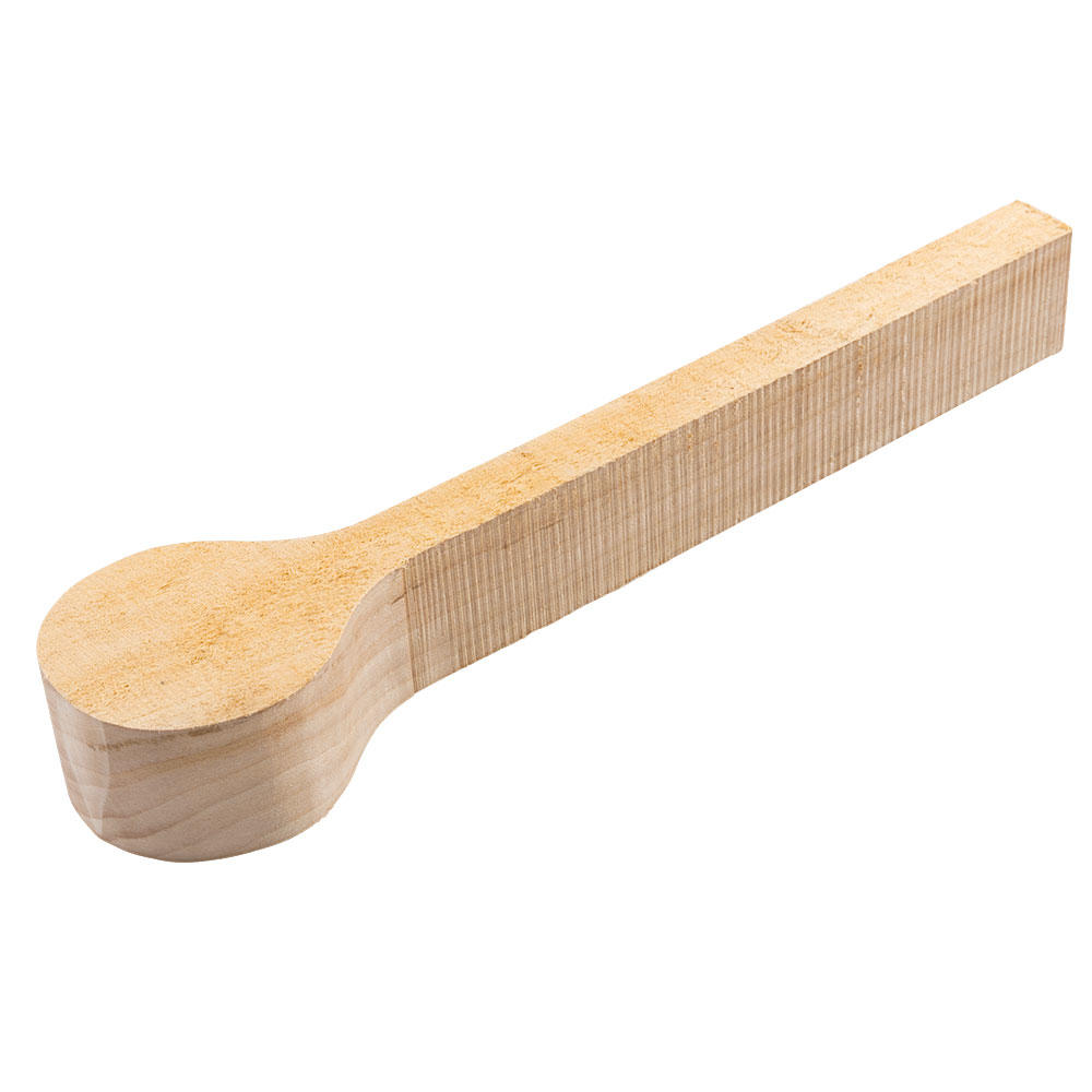 Cuillère brute, bois de tilleul