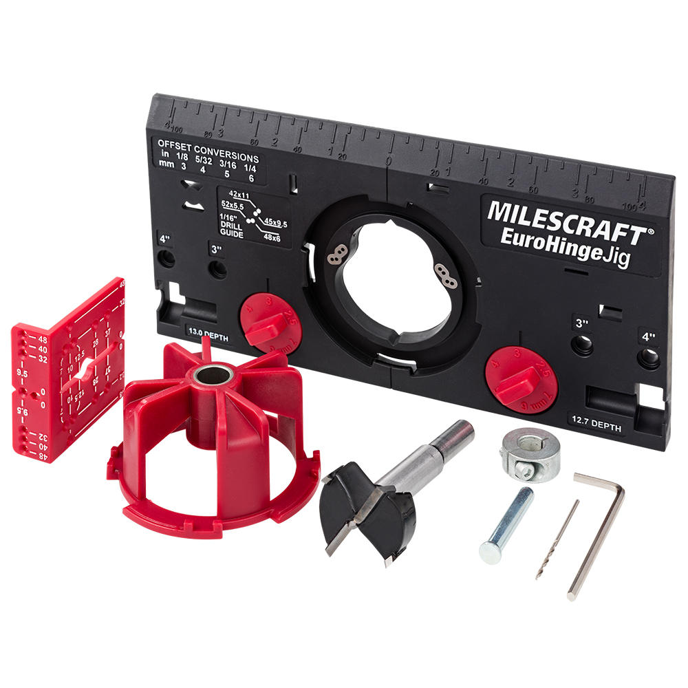Milescraft Topfband-Bohrlehre EuroHingeJig