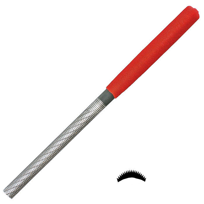 Iwasaki File Rasp, Compact Version, Ultrafine, Half Round
