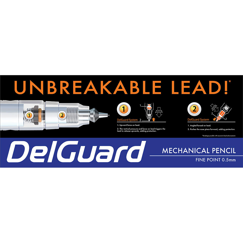 Zebra »DelGuard« Mechanical Pencil, 0.7 mm