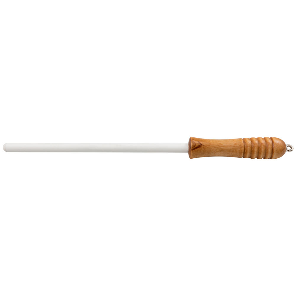 Fusil à aiguiser en céramique Edge Pro, manche en bois, grain 1200