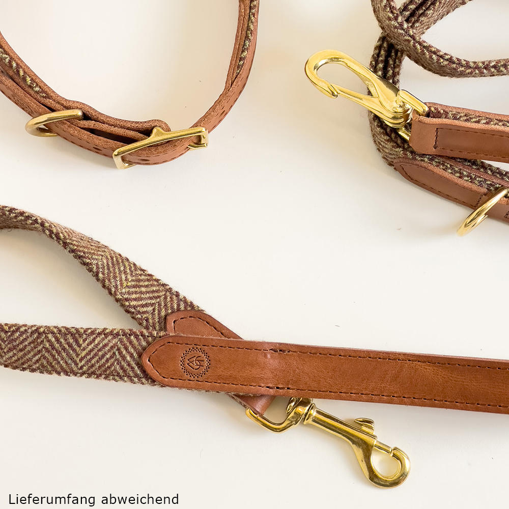Helen Wells »Tweed Classic« Dog Leash, Beech, 80 cm 